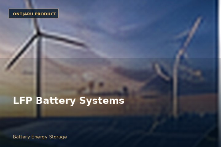 LFP Battery Systems — product photograph