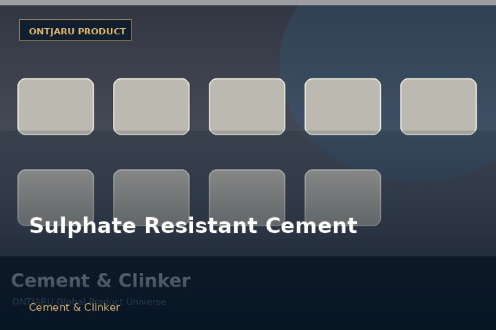 Sulphate Resistant Cement — product photograph