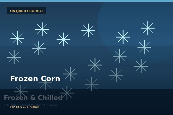 Frozen Corn — product photograph
