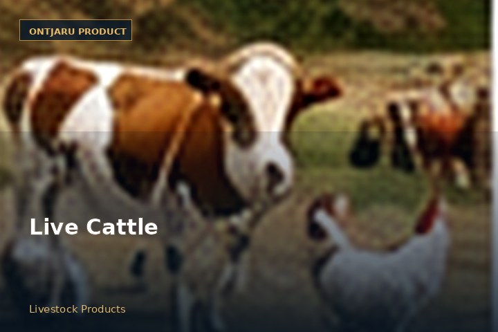 Live Cattle — product photograph