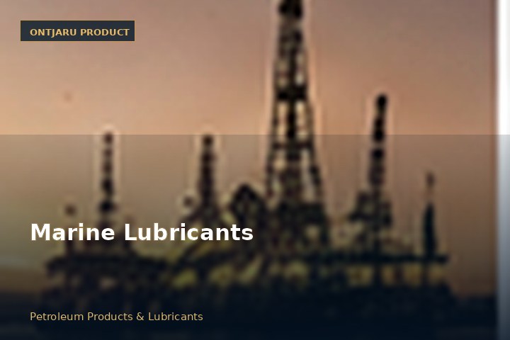 Marine Lubricants — product photograph