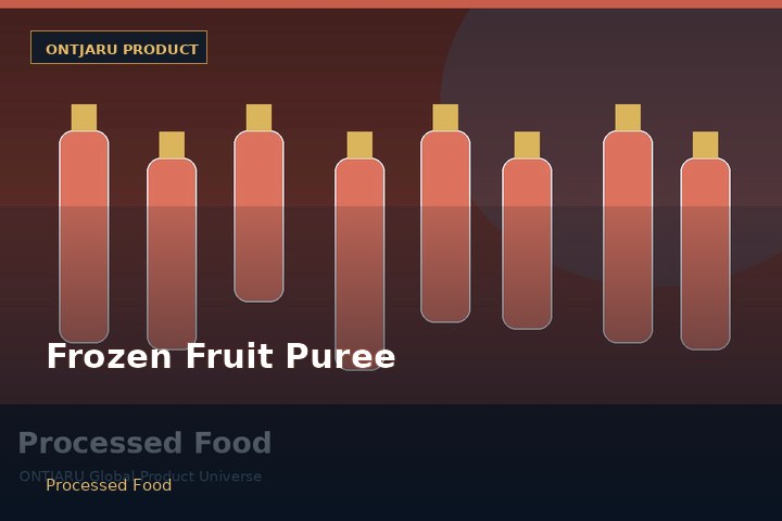 Frozen Fruit Puree — product photograph