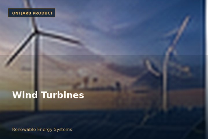 Wind Turbines — product photograph