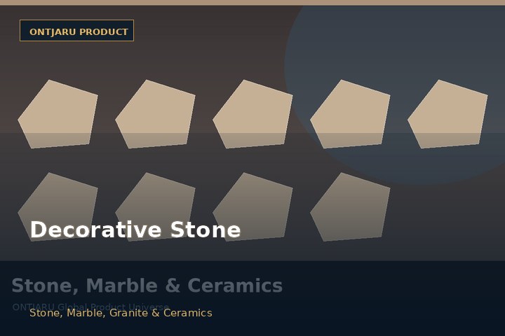 Decorative Stone — product photograph